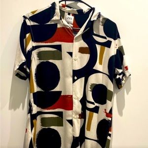 Zara Abstract Shirt
